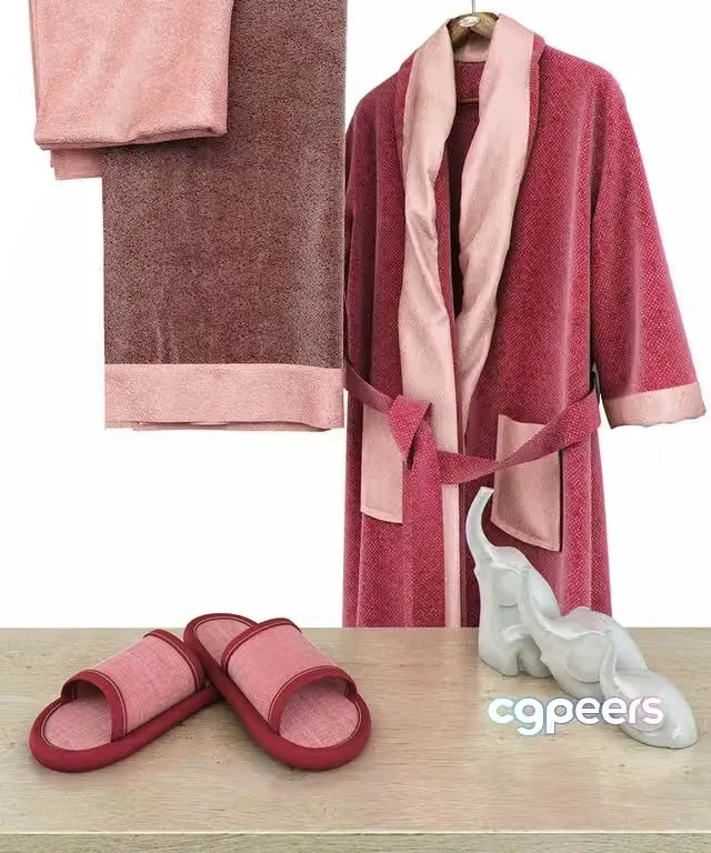 3ds Max Free – Bathroom_set with bathrobe