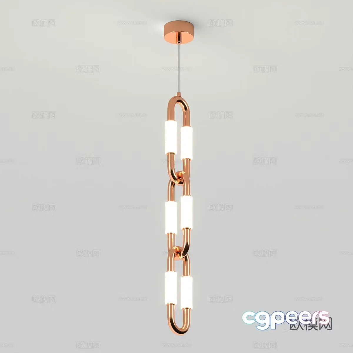 Modern simple chandeliers chandeliers simple chandeliers light luxury chandeliers living room chandeliers lamps 3D model