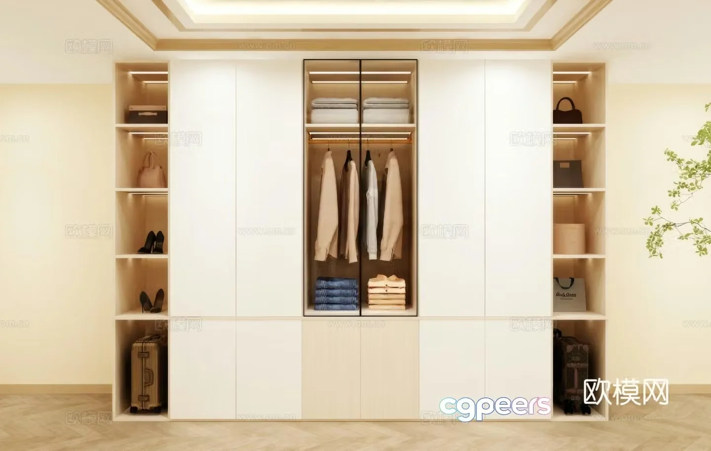 Wardrobe design Wardrobe renderings Wardrobe wardrobe design Wardrobe cabinet 3d model
