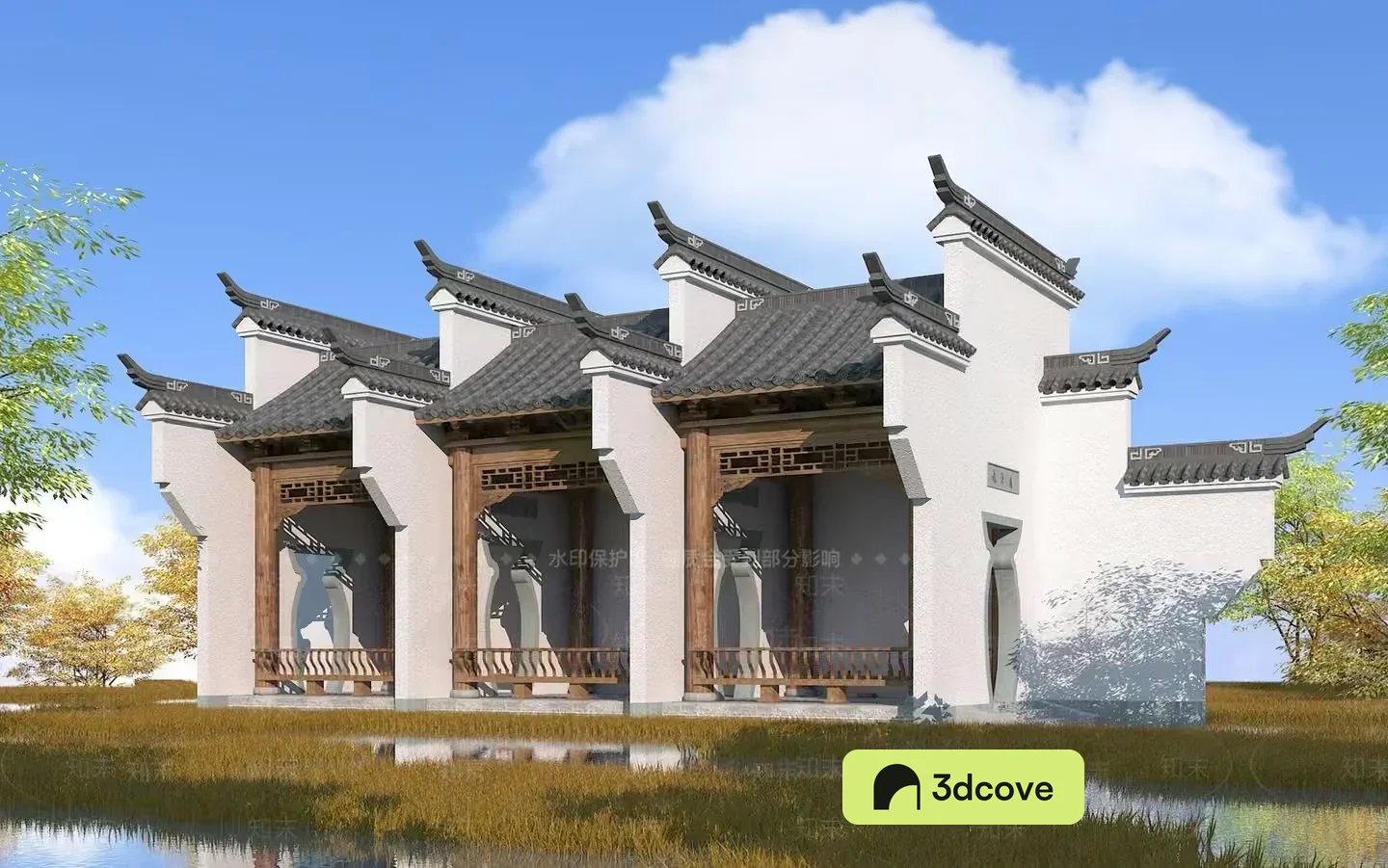 A Traditional Chinese Building