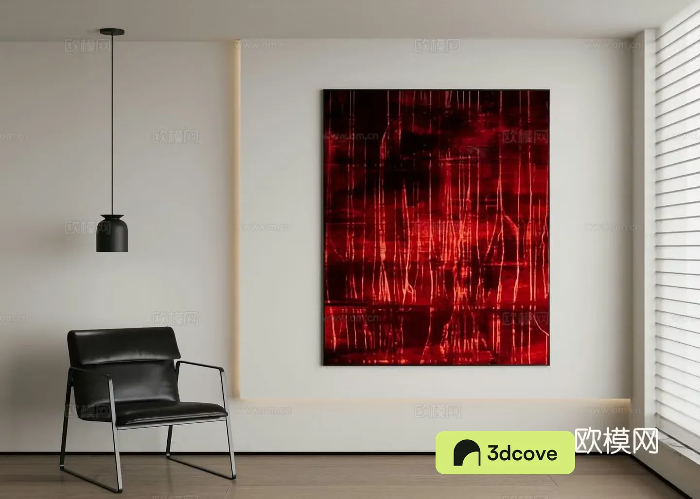 Modern abstract painting decorative painting