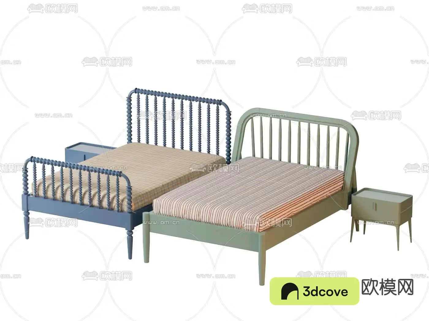 Iron single bed children’s bed