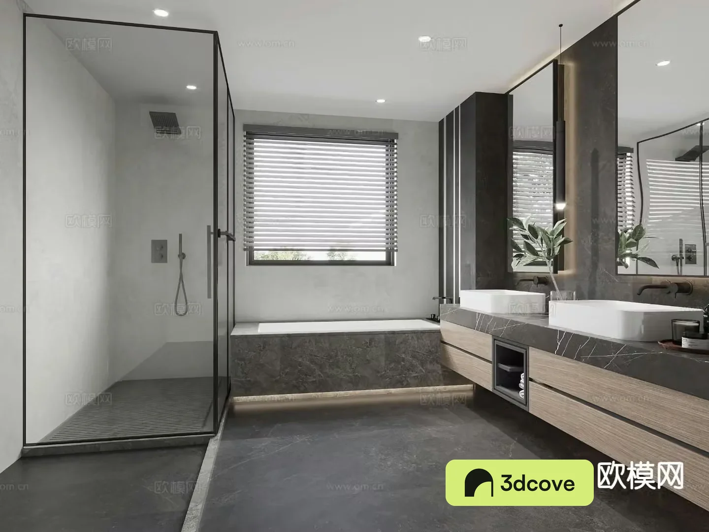 Modern bathroom