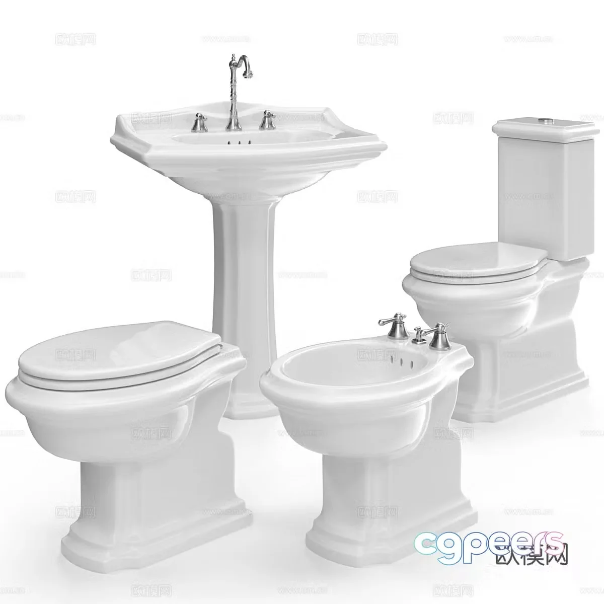 wash basin wash basin wash basin 3d model