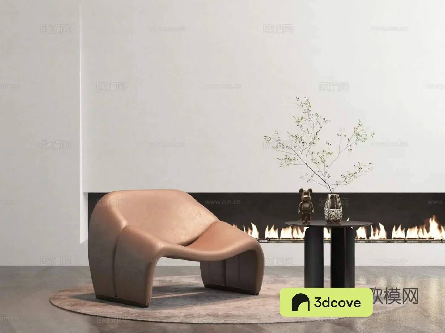 Modern lounge chair