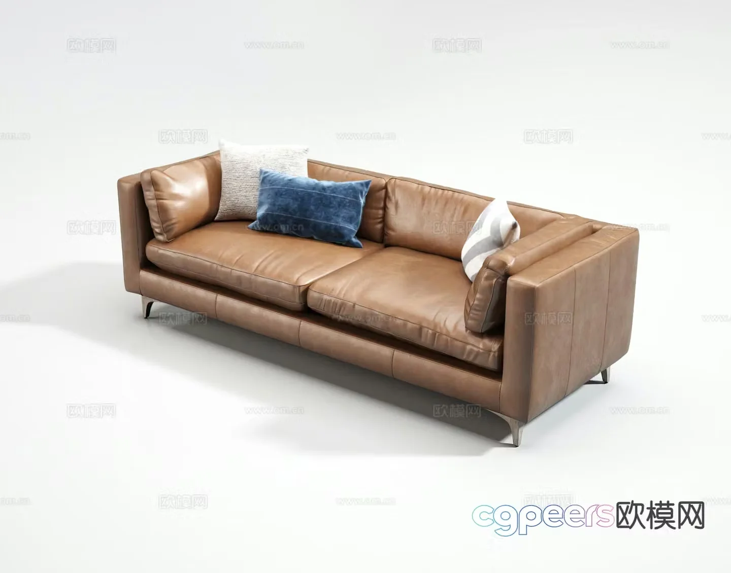 Modern love sofa 3d model