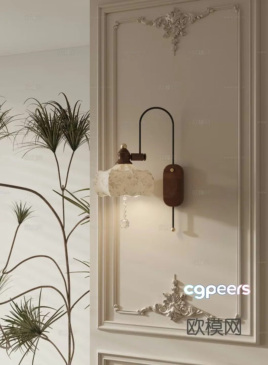Wall lamp 3d model