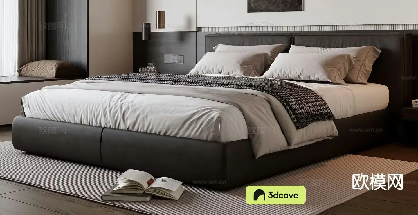 Italian double bed