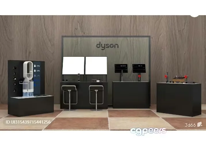 A Dyson Product Display 3D Model – 9422 – VRAY Render
