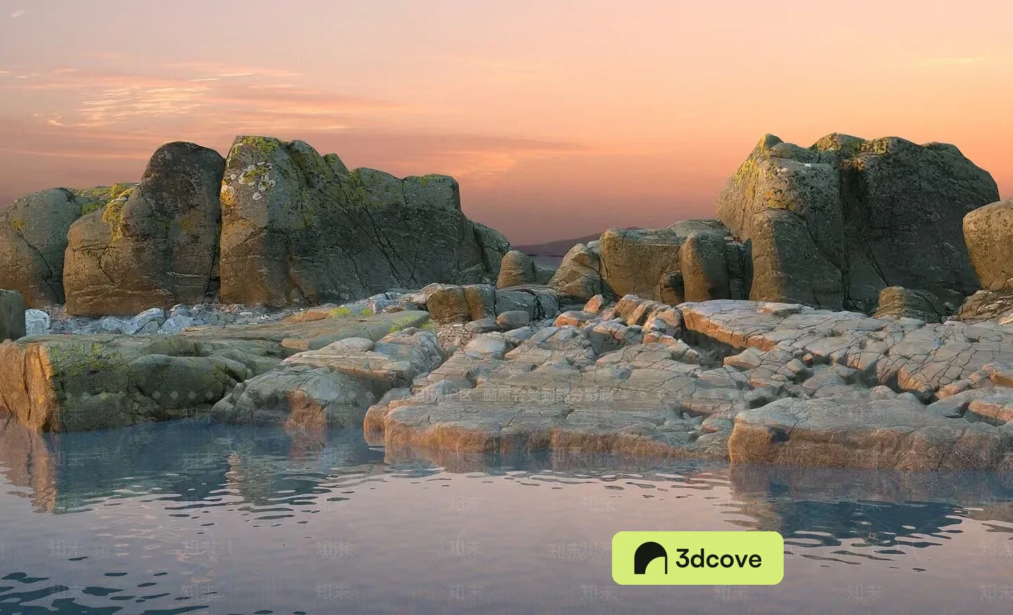 Rocks And Water
