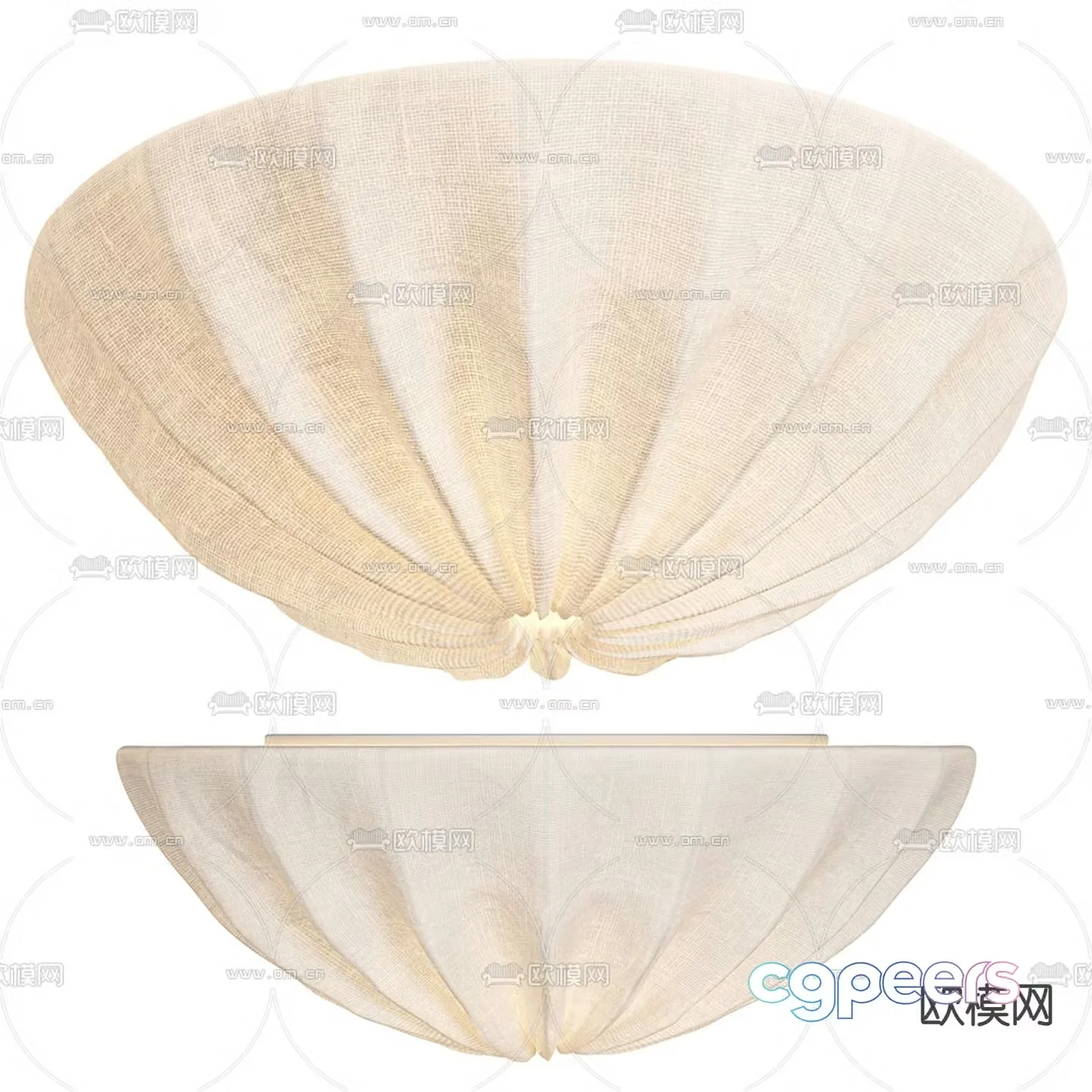 REGNSKUR IKEA Ceiling Light 3D Model