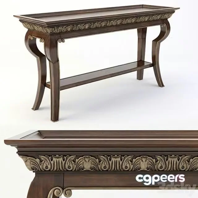 3ds Max Free – console Bernhardt Villa Medici (355-912)