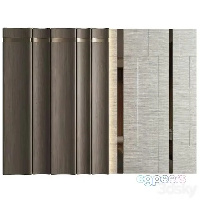 3ds Max Free – Wall Panel Decor 182
