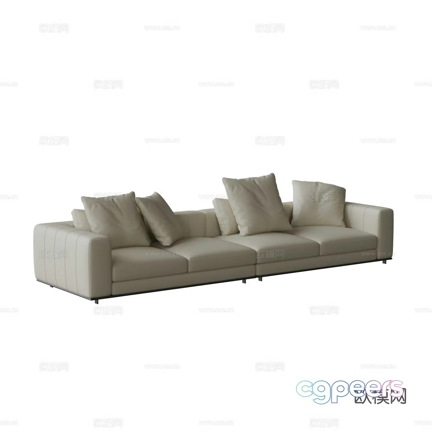 Modern sofa 3d model