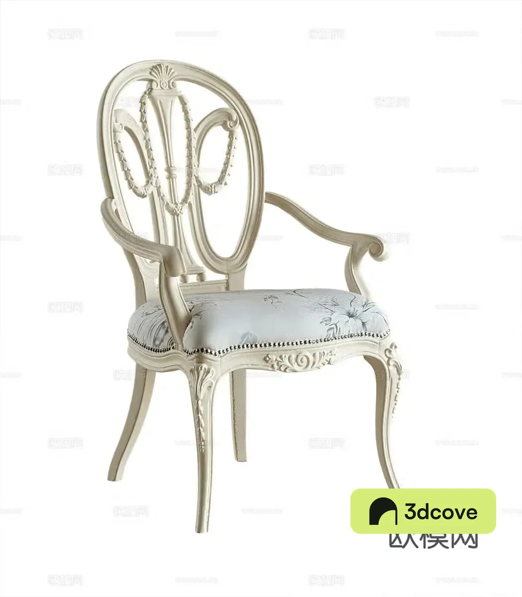 French side chair dining chair