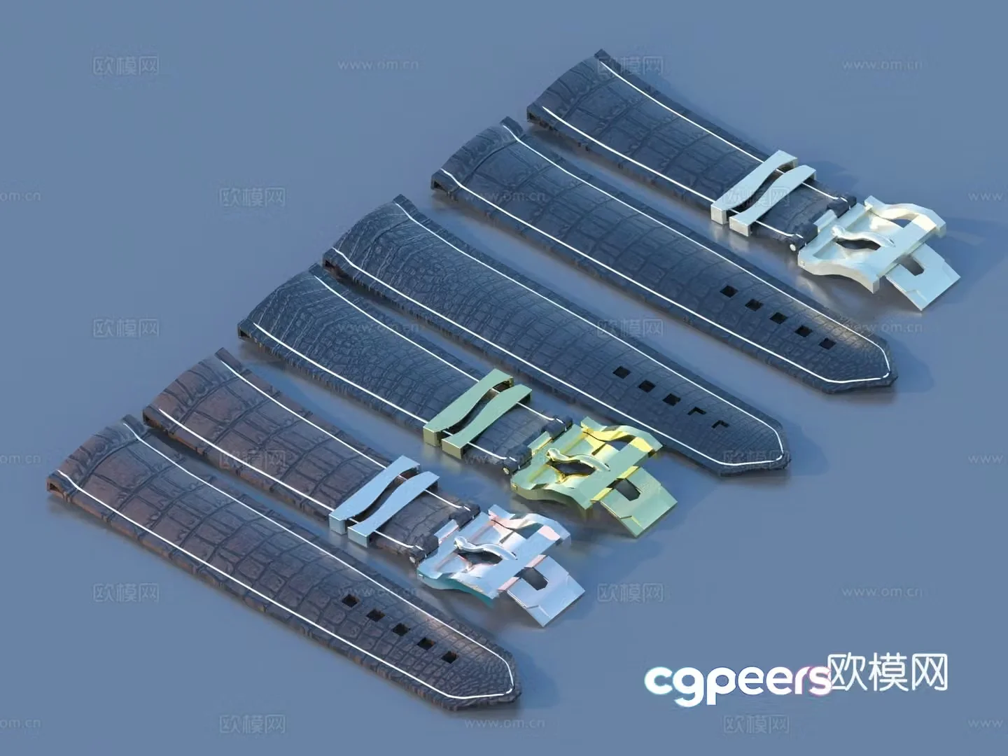 Watch strap watch strap 3d model