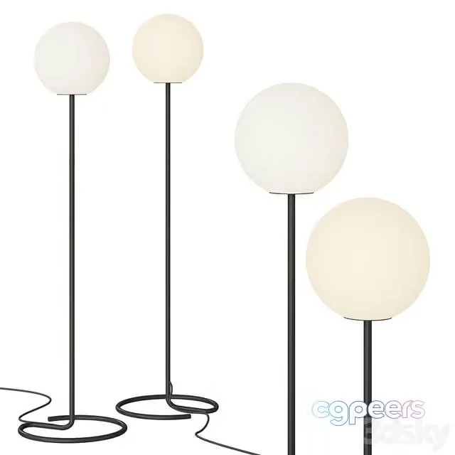 3ds Max Free – Wever&Ducre Dro floor lamp