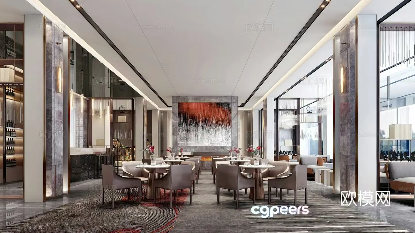 New Chinese sales office 3D model