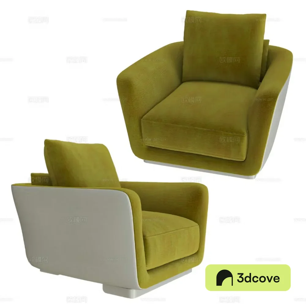 Modern single sofa