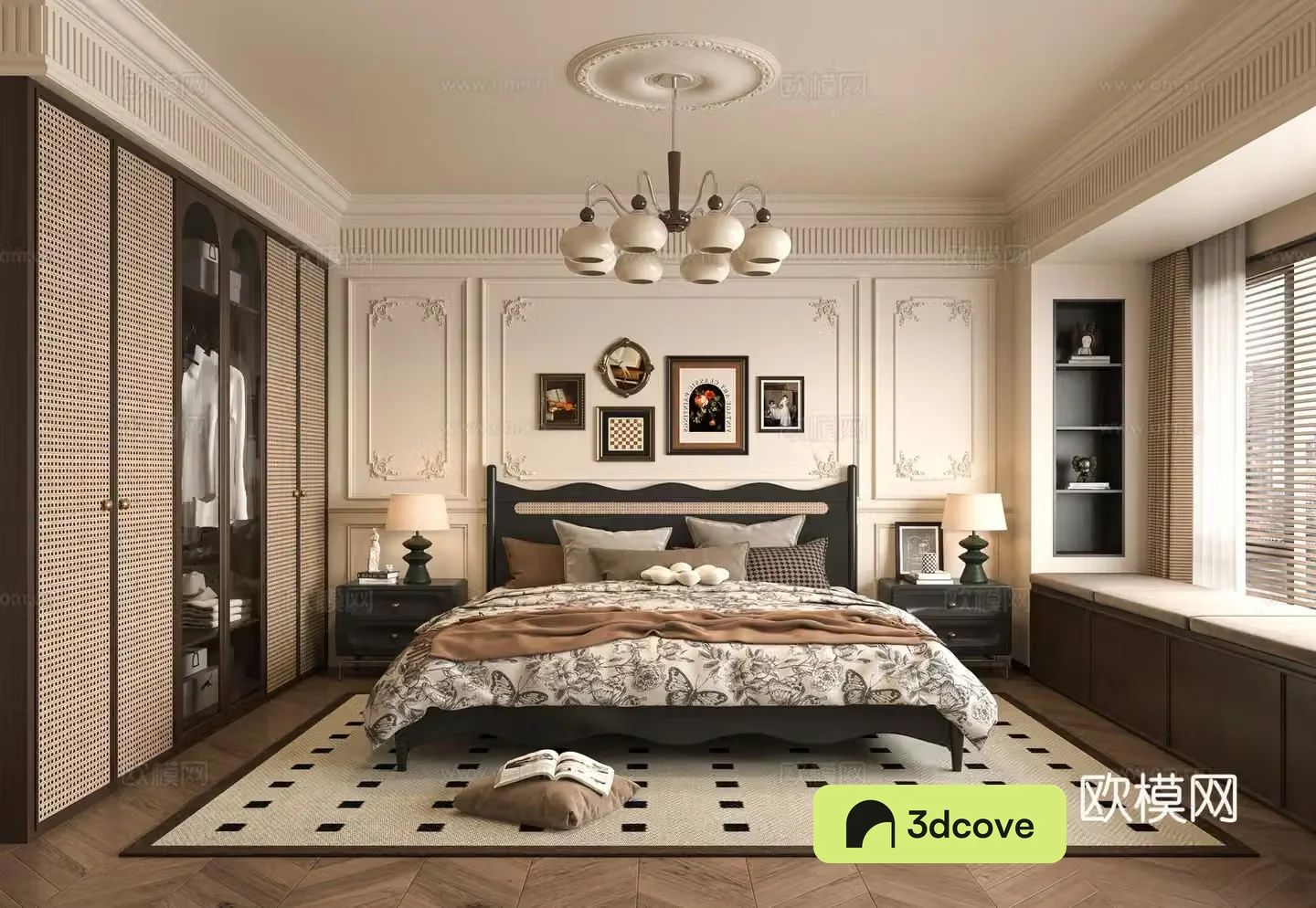 French bedroom