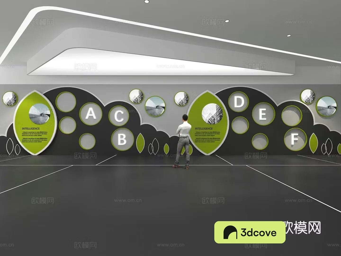 Cultural wall Corporate culture wall Display wall Theme wall Exhibition hall Campus culture Corridor