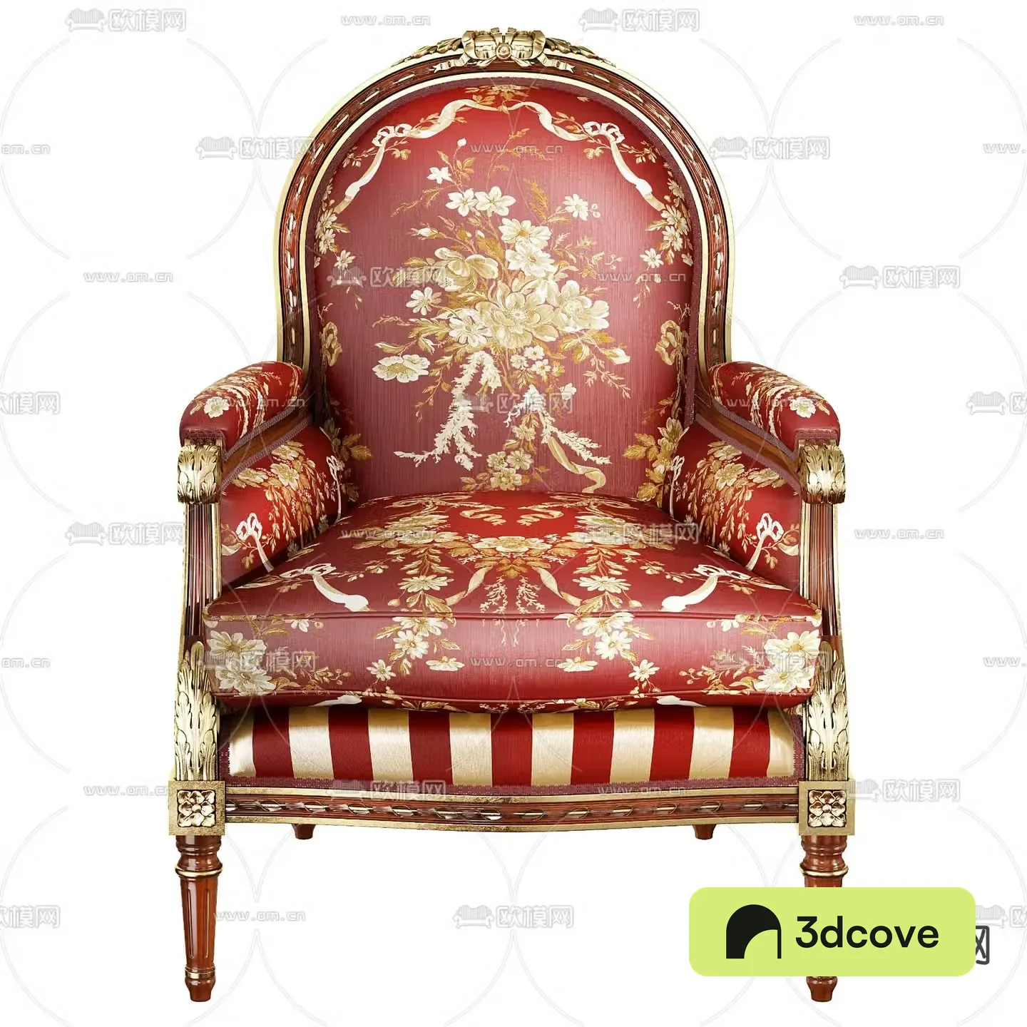 American single sofa leather sofa