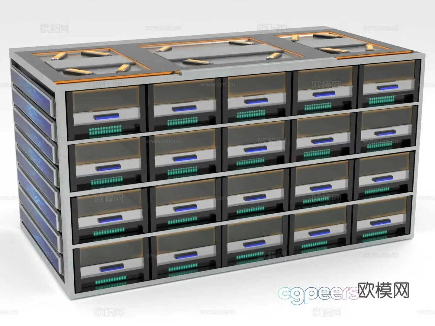 Chest of drawers chest of drawers storage cabinets cabinets 3D model