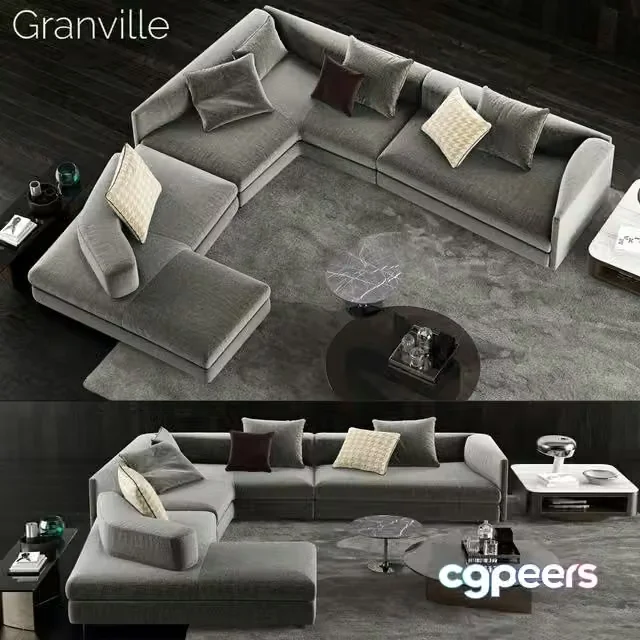 3ds Max Free – Granville Sofa 2