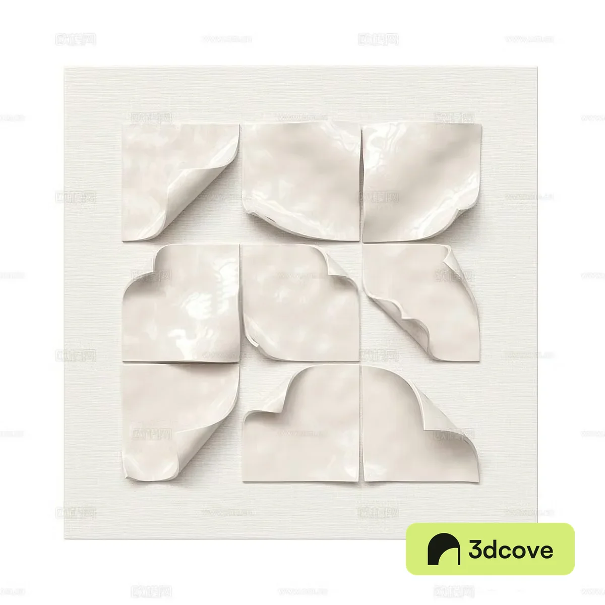 Modern three-dimensional painting decorative painting