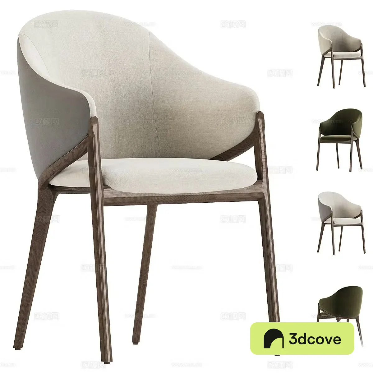 New Chinese walnut armchair