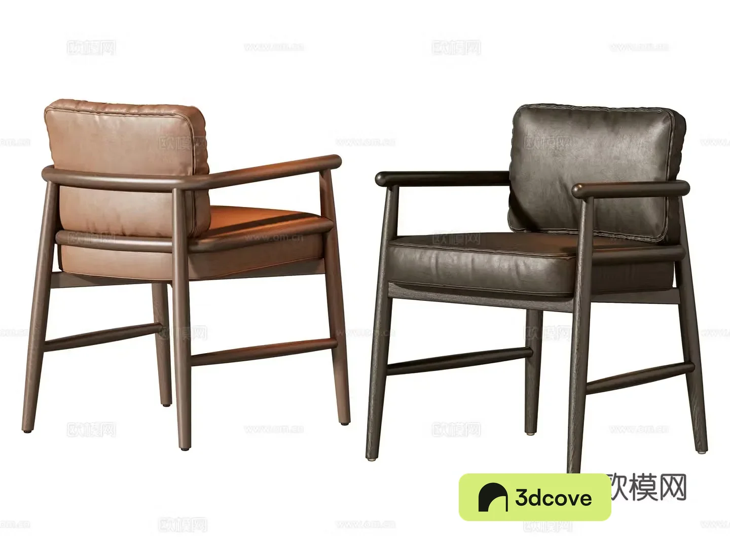 Modern single chair dining chair