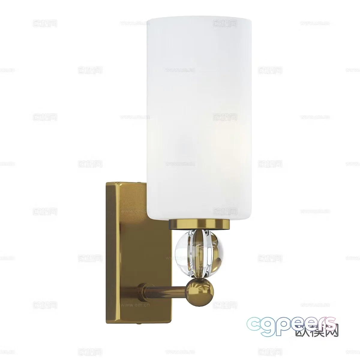 Modern simple and light luxury wall lamp wall lamp simple wall lamp living room wall lamp 3d model