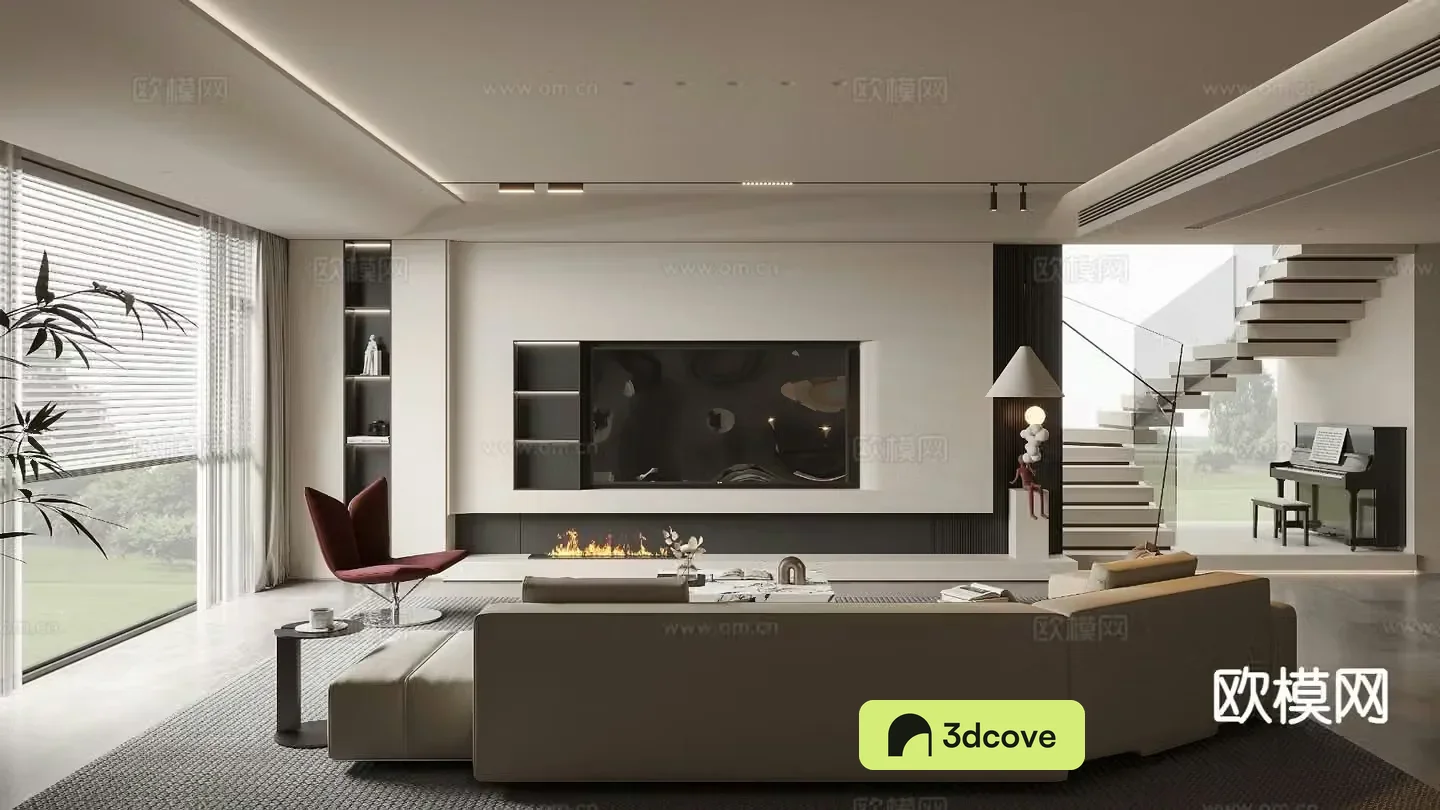 Modern living room