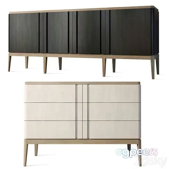 3ds Max Free – Chest of drawers buffet sideboard dresser Icons Panormo