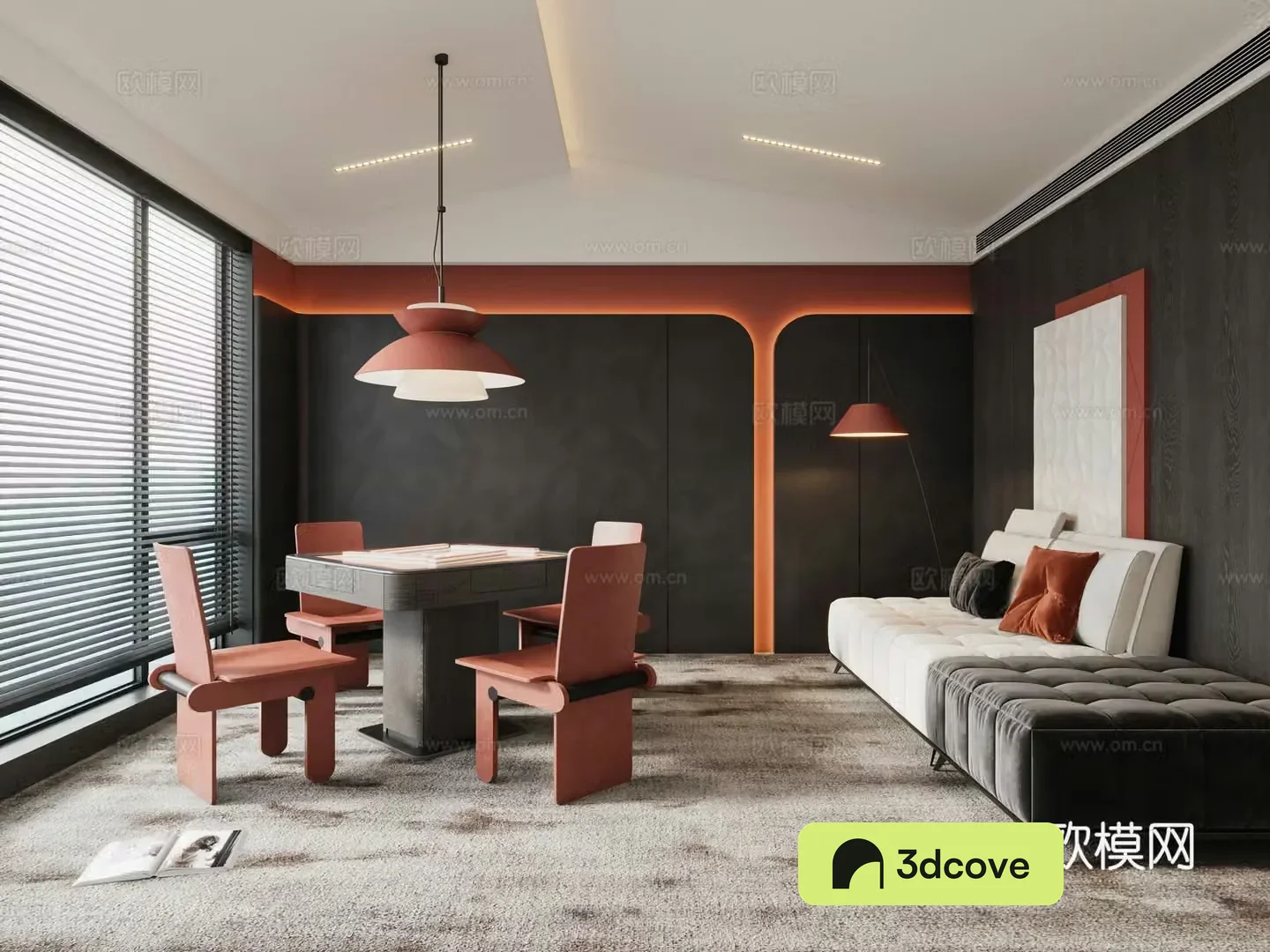 Modern chess room