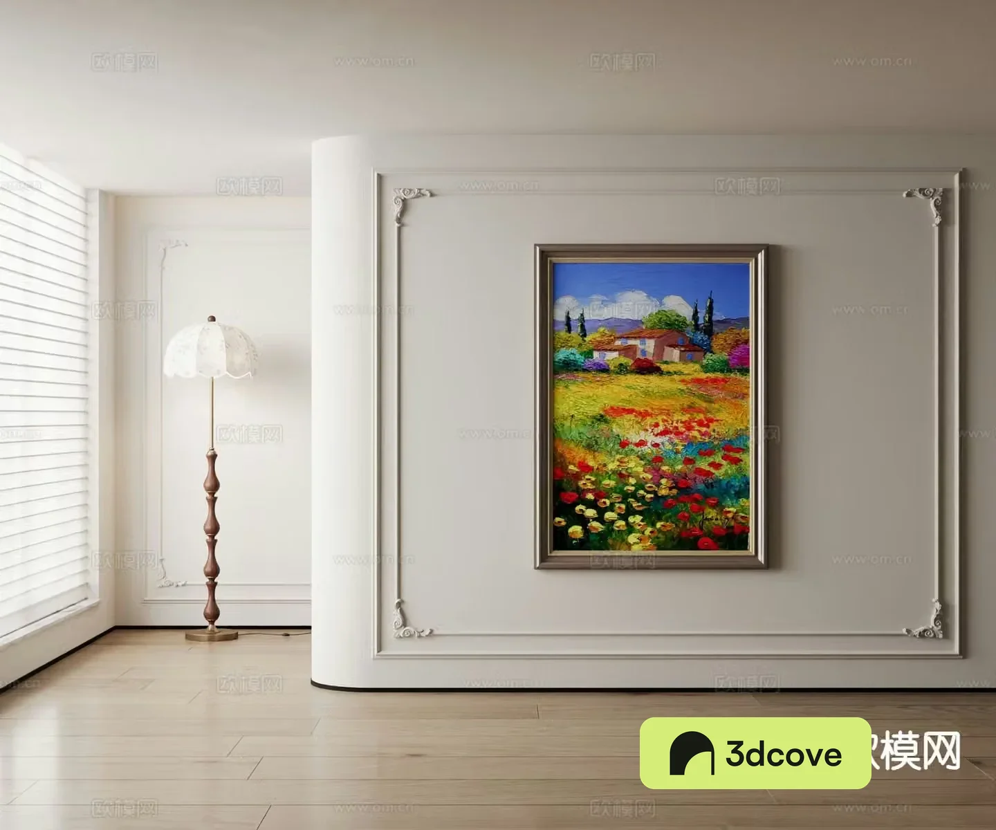 American oil painting landscape painting decorative painting