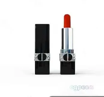 A Lipstick Tube 3D Model – 18295 – VRAY Render