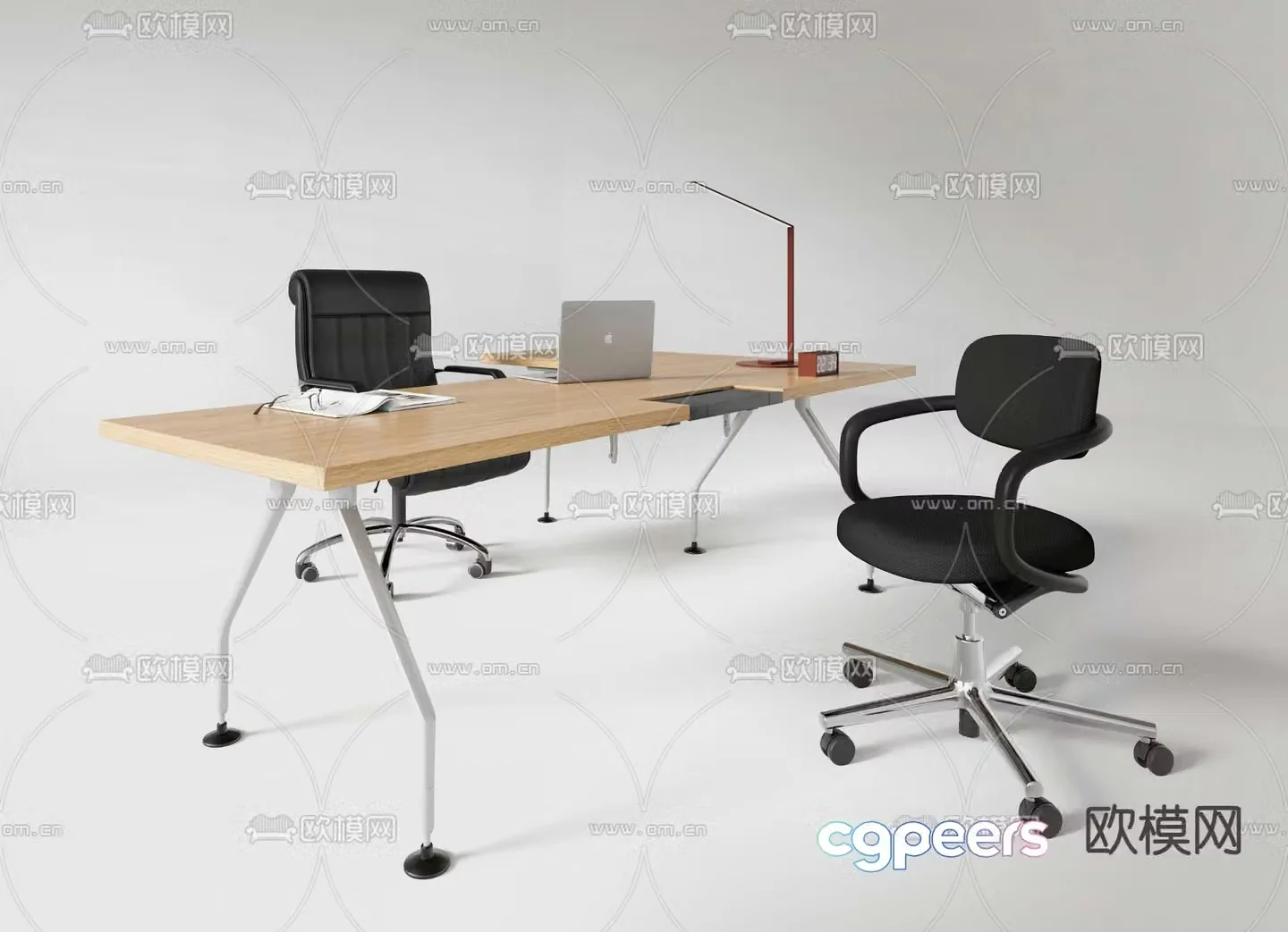 desk desk 3d model