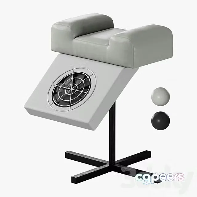 3ds Max Free – Pedicure Stand with Neobeauty Vacuum Cleaner
