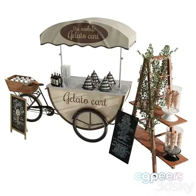 3ds Max Free – Gelato bike 3