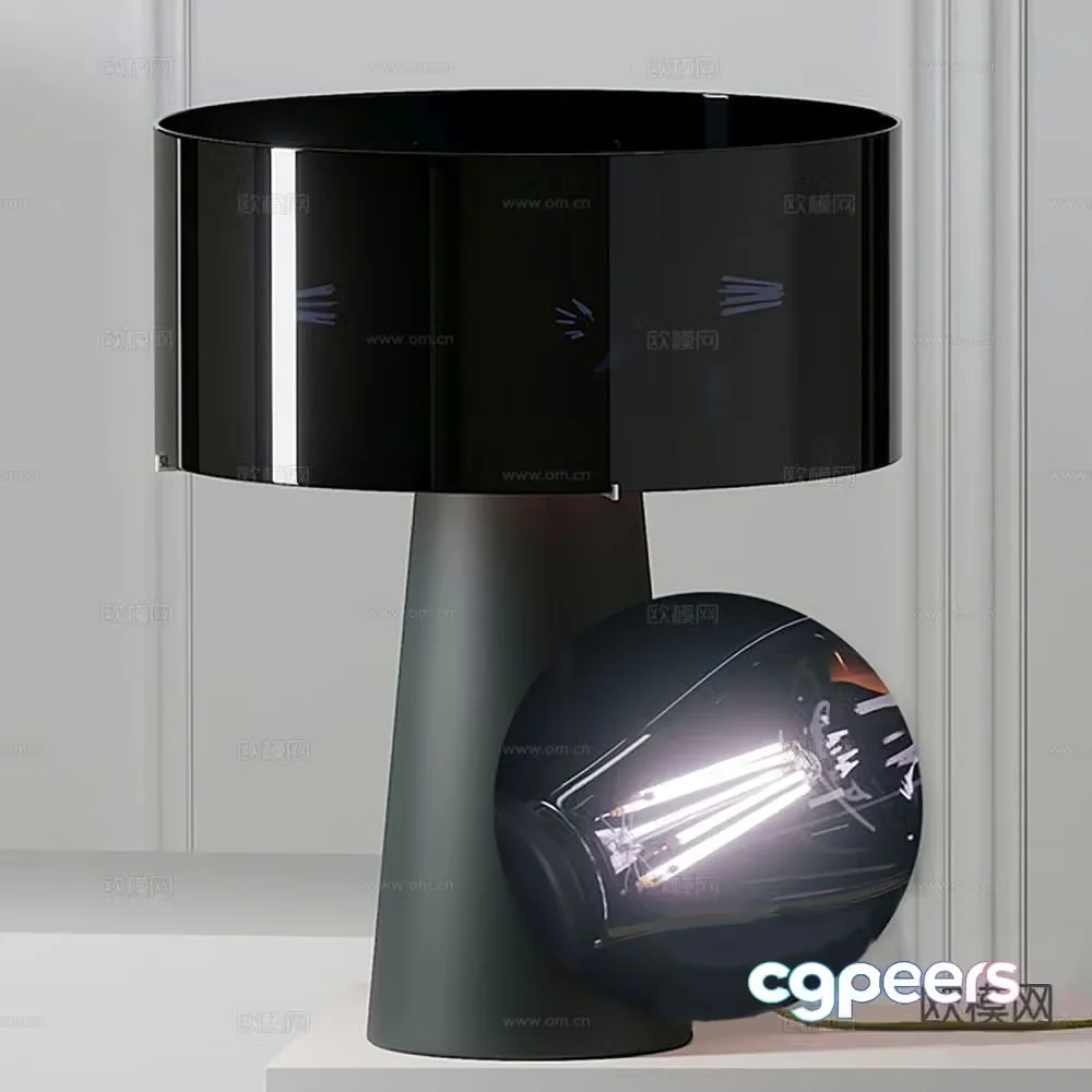Italian table lamp lamp lighting 3d model