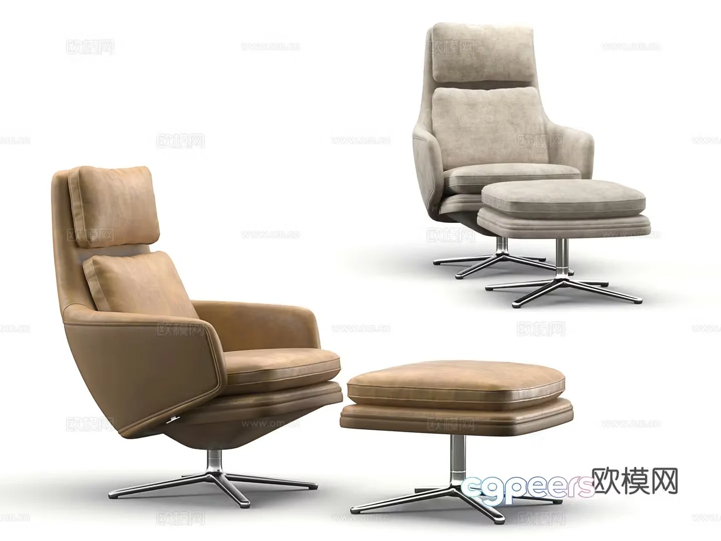 Modern lounge chair Modern lounge chair 3d model