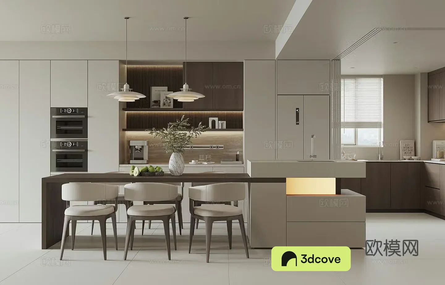 Modern home restaurant