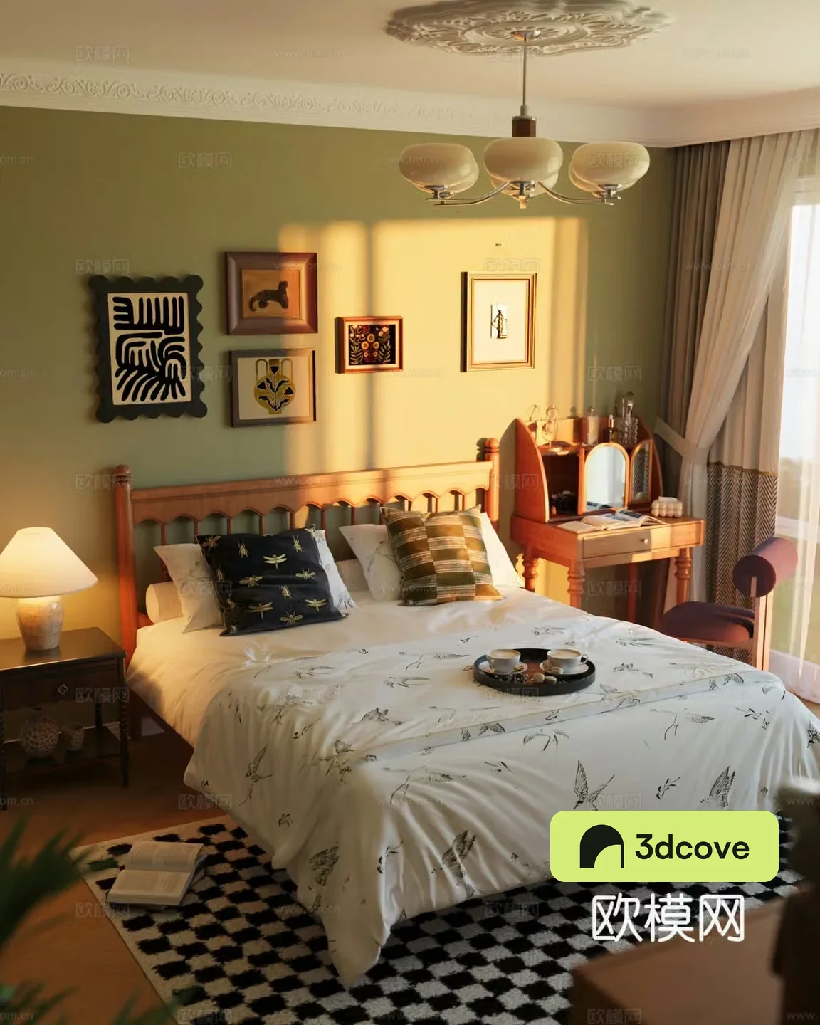 Modern bedroom