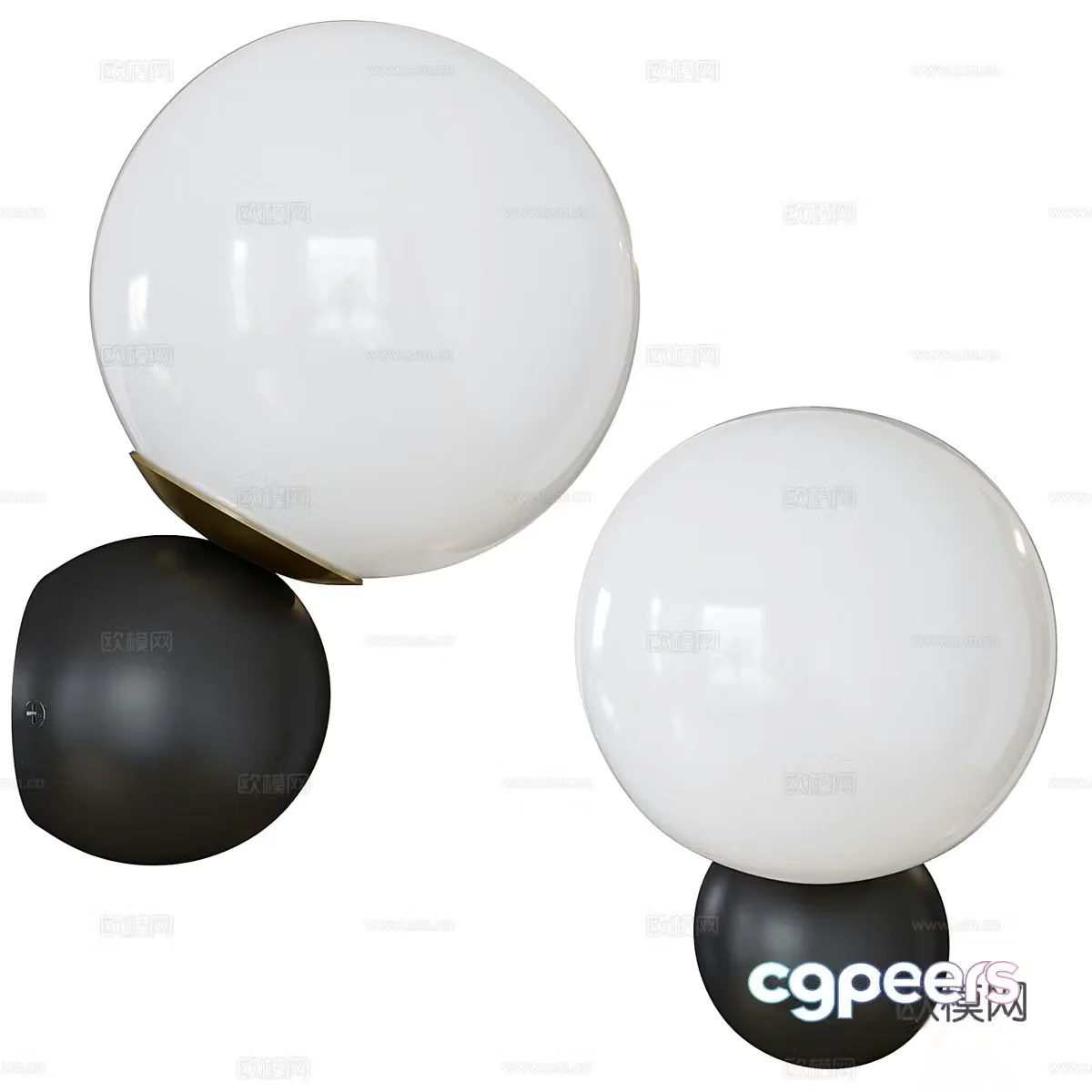 wall lamp 3d model