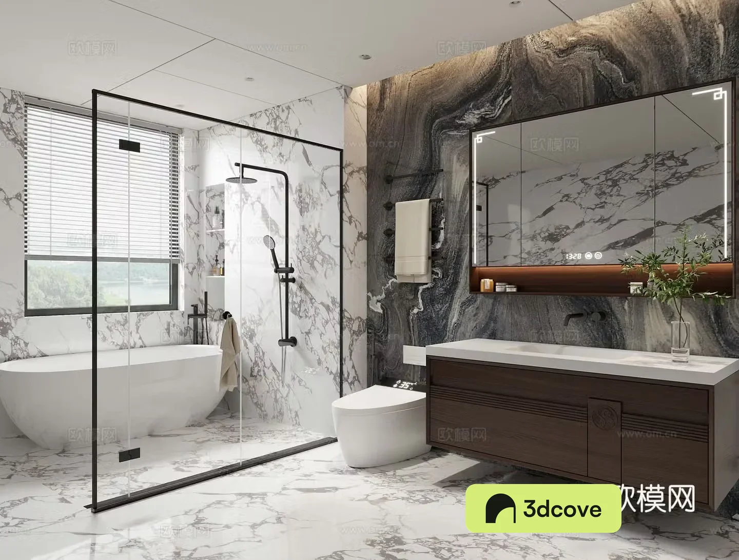 Modern bathroom