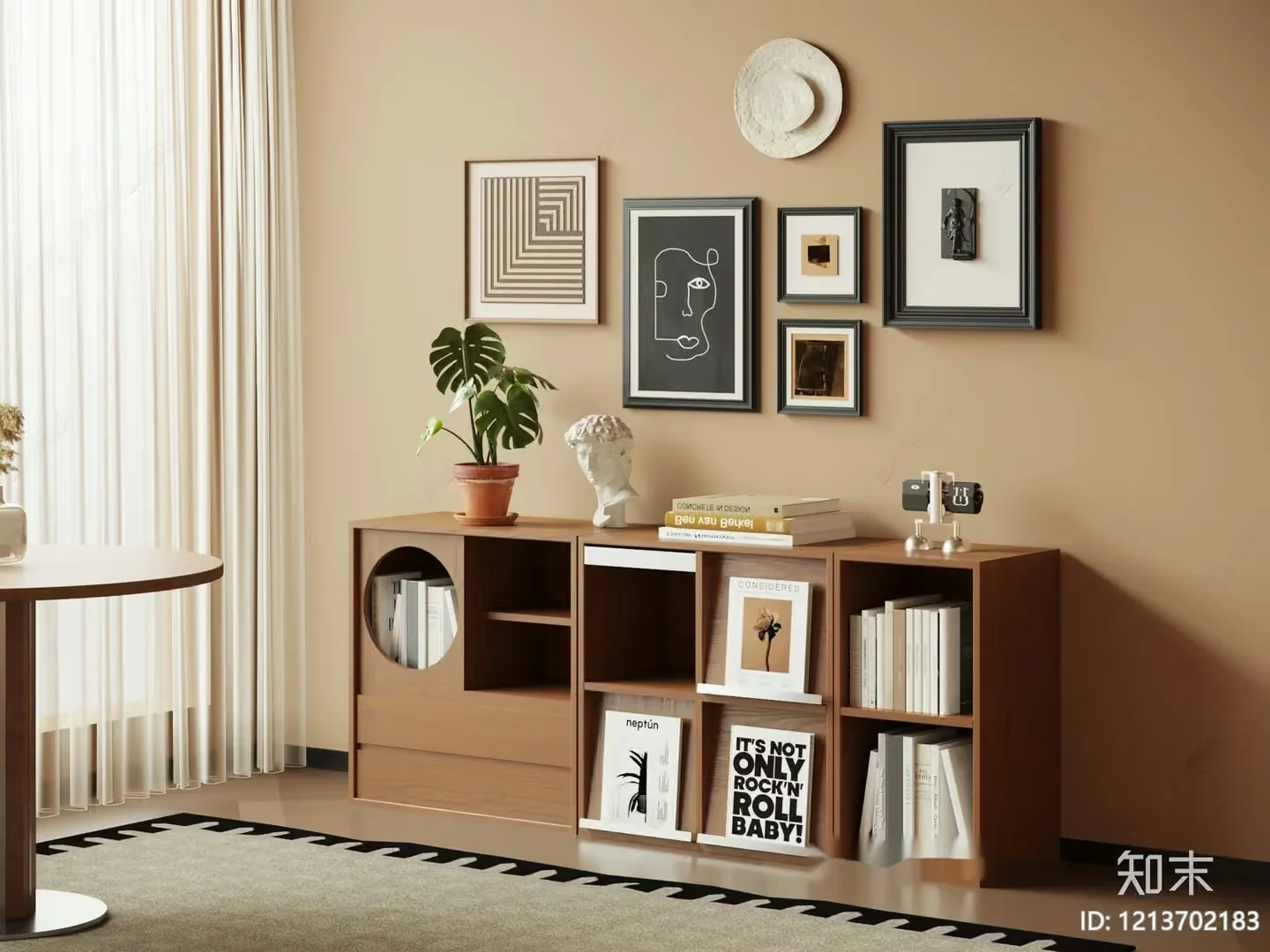 Cozy Living Room 3D Model – 11267 – VRAY Render