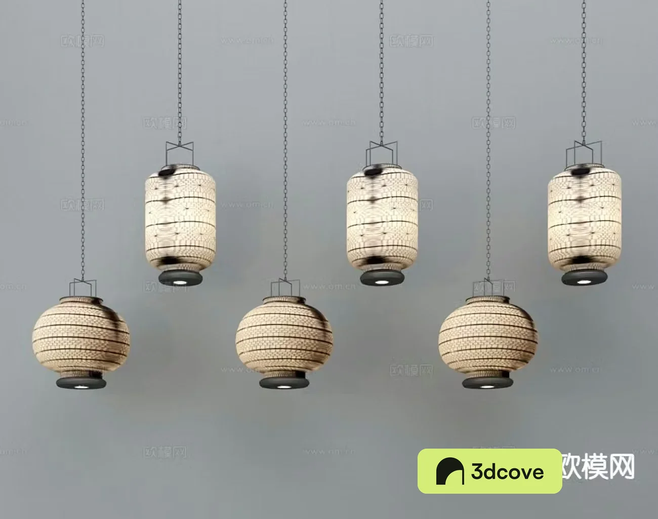 Chinese style chandelier lantern chandelier