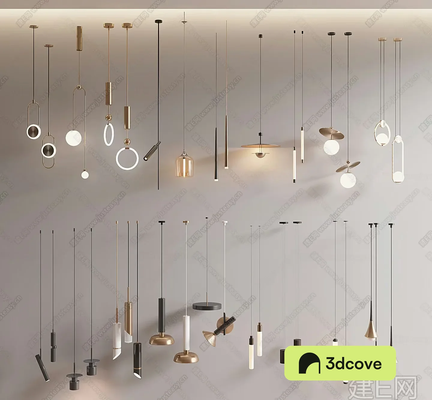 Gold Light Fixture