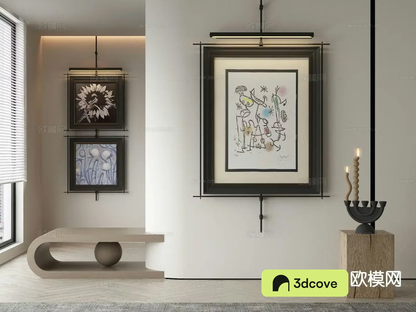 Medieval style art painting decorative painting